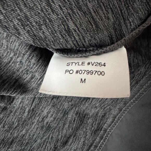 Vuori Sunday Element Hoodie Mens Medium Gray Drawstring Athleisure - Picture 5 of 9